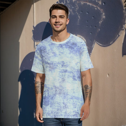 All-Over Print Men's O-Neck T-Shirt | 190GSM Cotton